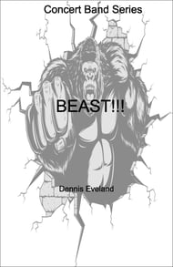 BEAST!!! Concert Band sheet music cover Thumbnail
